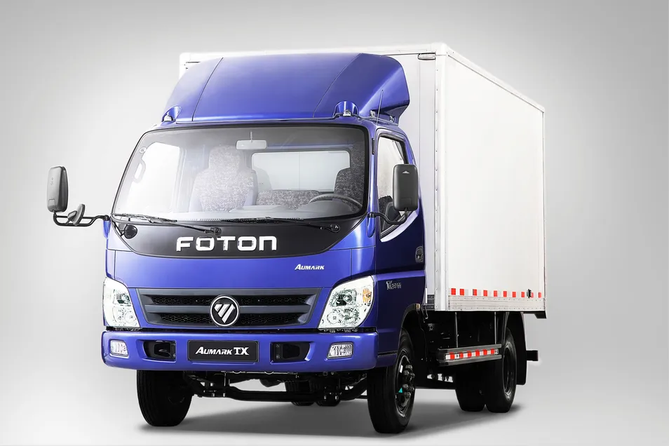 Foton Aumark Tx Diesel 4X2 Box Truck 5-6 Ton Mini Cargo Truck