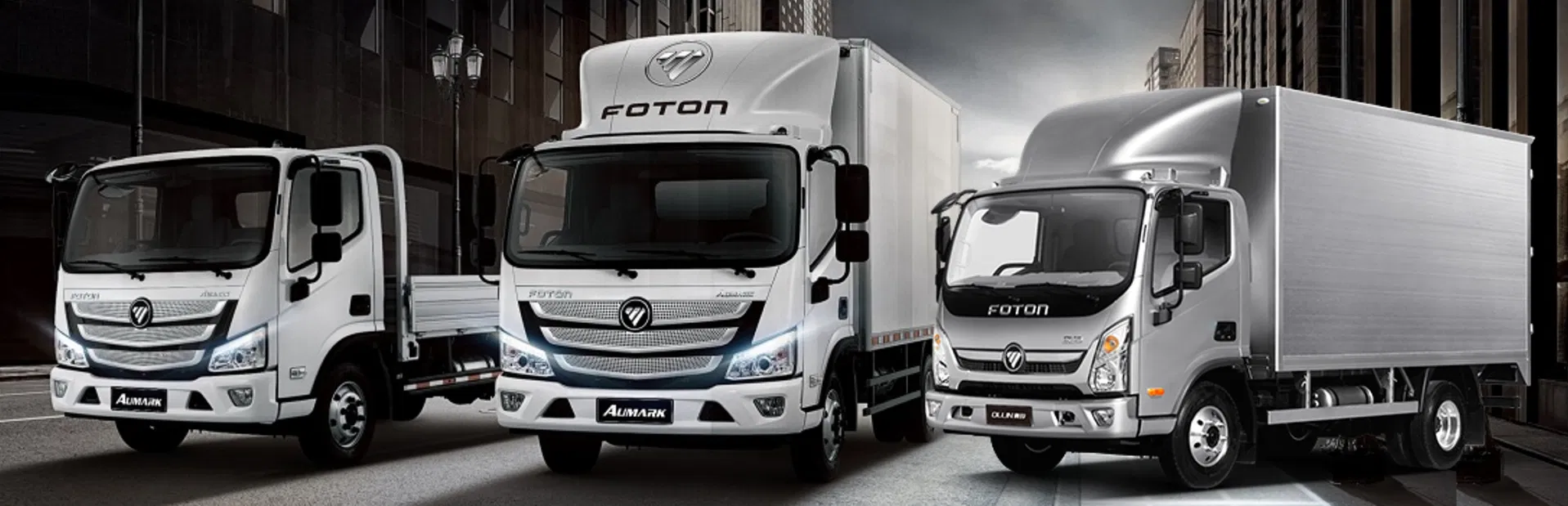 Foton Aumark Tx Diesel 4X2 Box Truck 5-6 Ton Mini Cargo Truck