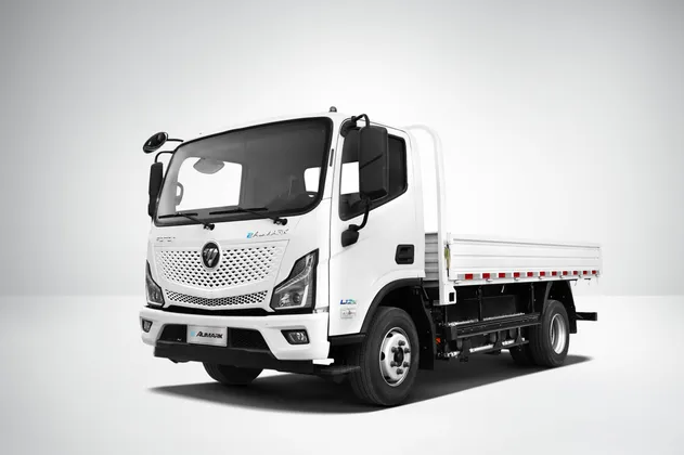 E Auamrk 6T(pic5) Low-Carbon New Energy Commercial Vehicles Foton Electric Mini Van 4X2 LHD 174km EV Cargo Truck